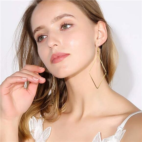 Women 63 Pair‎ Gift Fashion Earrings with Tassel Layered Ball Dangle Hoop Stud - Picture 2 of 6